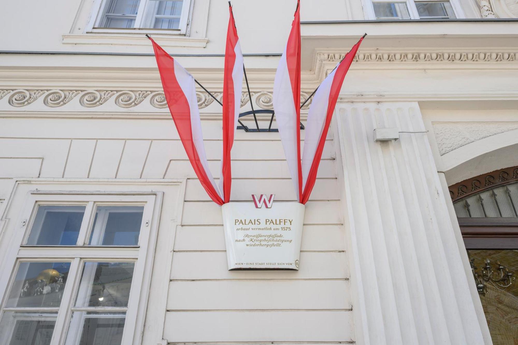Palais Palffy Apartments Vídeň Exteriér fotografie